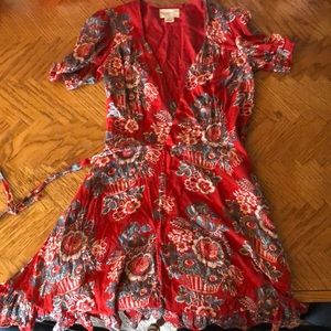 Denim & Supply Ralph Lauren Floral Wrap Dress